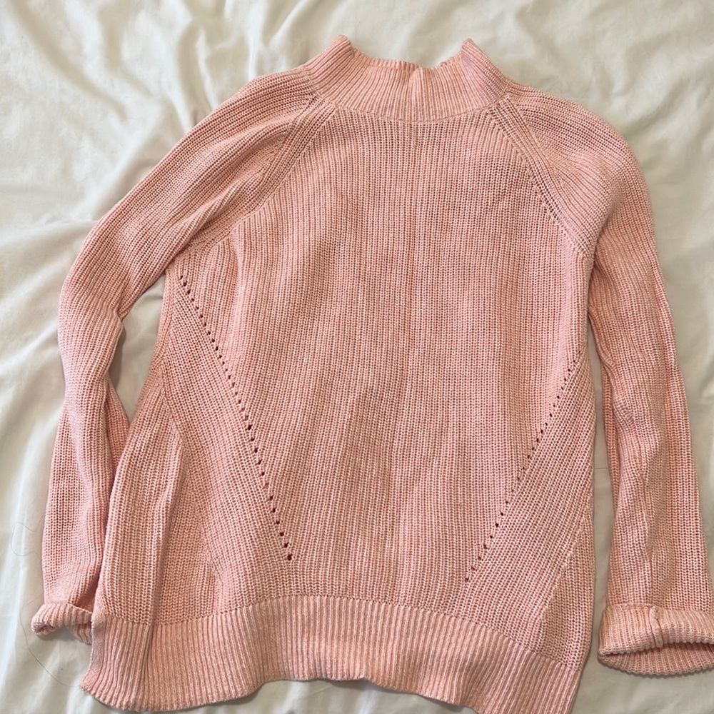 Gap cotton mock neck sweater